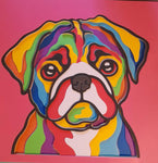 Pug Paper-Cut Artwork By Houndy Ever After Crafts