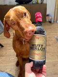 Merlot Wine Dog Toy By FuzzYard