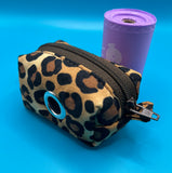 Iconic Animal Print Poo Bag Holder Handmade By Urban Tails