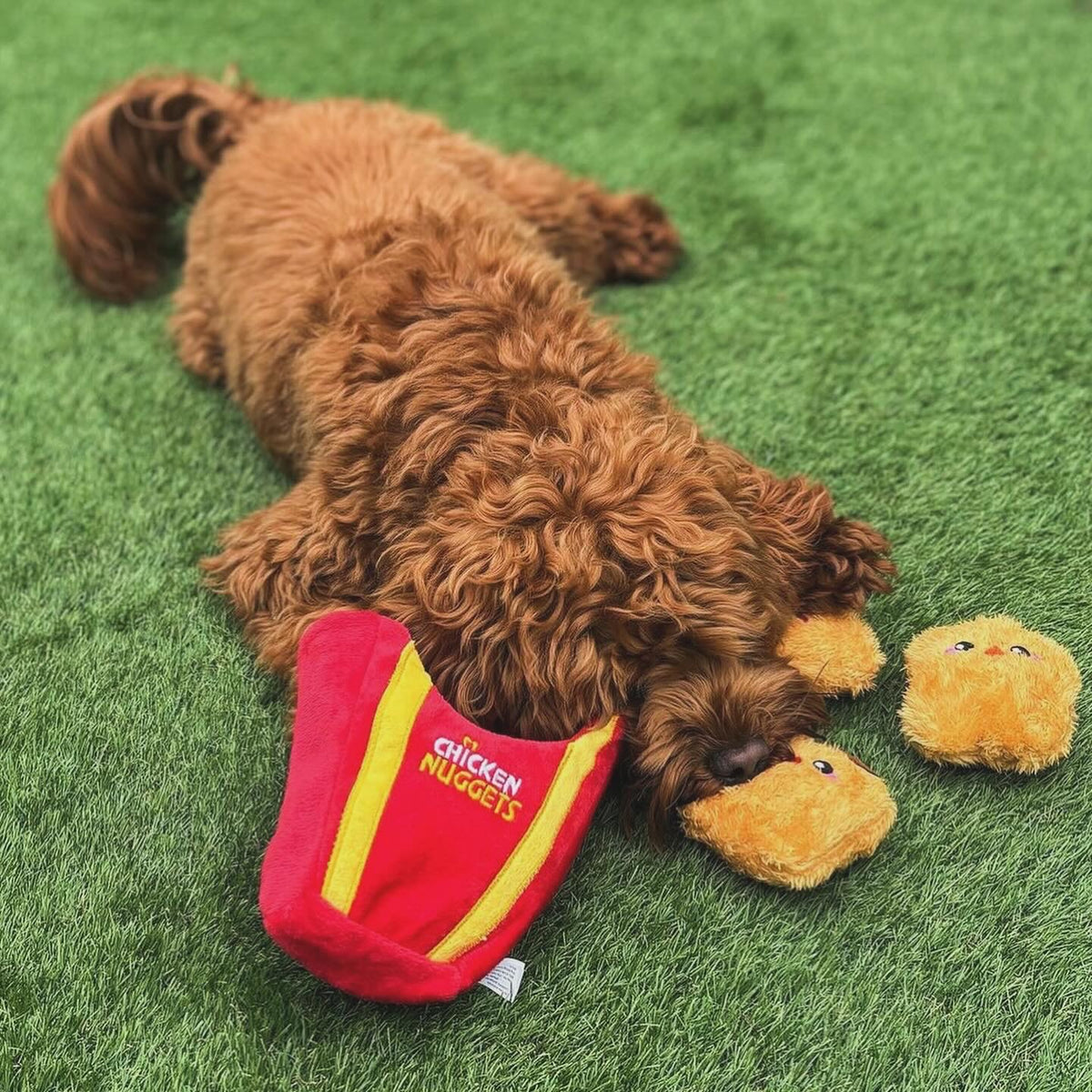 Food Party Chicken Nuggets Dog Toy By Hugsmart – Love From Betty