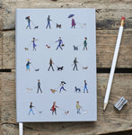 Dog Walkers Notebook By Sweet William