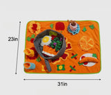 Meal Time Snuffle Interactive Enrichment Mat By CheerHunting
