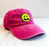 Acid Smiley Cap Hat By The Distinguished Dog Company