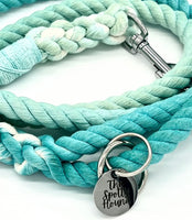 Lightning Love Teal 4ft Training Rope Lead By The Spotty Hound