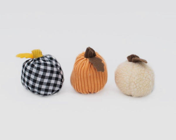 Miniz Three Pack Ghouds Pumpkins By Zippy Paws