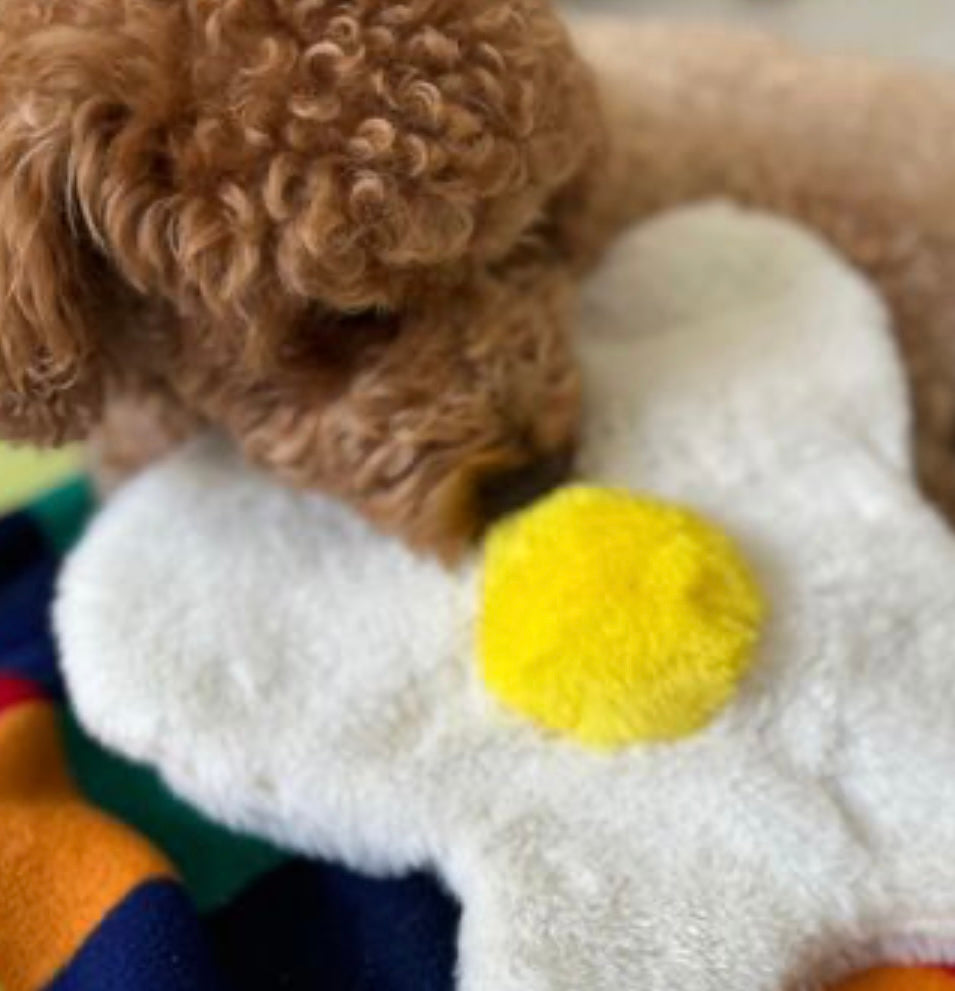 Sunny Side Up Fried Egg Dog Toy By Wuf Wuf Love From Betty