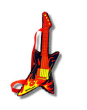 Rock & Roll Guitar Dog Toy By Wuf Wuf