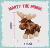 Marty The Moose Toy By Snug Arooz