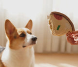 Deep Pan Pizza Snuffle Toy By Lambwolf Collective