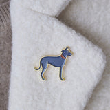 Lurcher Enamel Dog Pin By Sweet William