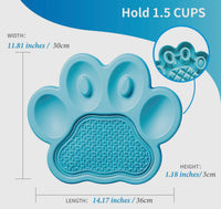 Paw 2 In 1 Lick Mat Slow Feeder By PetDreamHouse