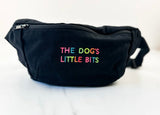 Neon & Black Bumbag The Dogs Little Bits Walking Bag By The Distinguished Dog Company