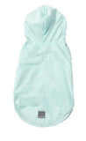 Mint Green Flipside Reversible Raincoat Dog Jacket By FuzzYard