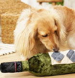 Merlot Wine Bottle Snuffle Toy By Lambwolf Collective