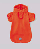 Orange Outdoor Fleece Dog Jacket By Hugo & Hudson