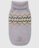 Lilac Nordic Fuzzy Dog Sweater By GF Pet