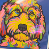 Golden Doodle Paper-Cut Artwork By Houndy Ever After Crafts