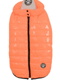 Neon Orange Puffer Coat By Doggy Concepts Outwear