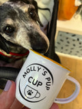 Name Pup Cup Enamel Cup By Urban Tails
