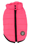 Neon Pink Puffer Coat By Doggy Concepts Outwear
