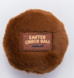 Easter Choc Ball Plush Dog Toy By Wuf Wuf