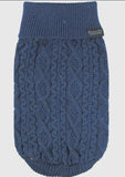 Navy Cable Knitwear Sweater By Parisian Pet