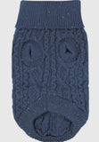 Navy Cable Knitwear Sweater By Parisian Pet
