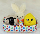 Easter Basket Dog Toy By Wuf Wuf
