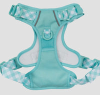 Gingham- Peppermint Adventure All-Rounder Dog Harness By Big & Little Dogs