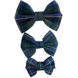 Oxford Tartan Bow Handmade By Urban Tails