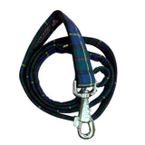 Oxford Tartan Dog Lead Handmade By Urban Tails