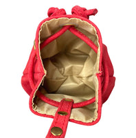 Luxury Red Dog Treat Pouch Bag By The Luna Co