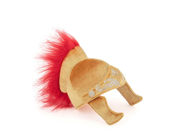 Mutt Hatter Gladiator Hat Dog Toy By P.L.A.Y