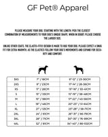 Reversible Dog Raincoat Neon Aqua & Iridescent By GF Pet