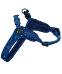 Dotty For You Blue Dog Step In Harness  By The Luna Co