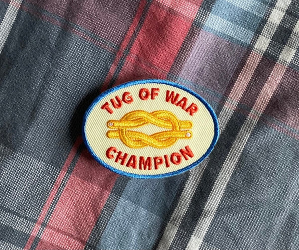 Tug Of War Champion Merit Iron On Patch By Scout’s Honour