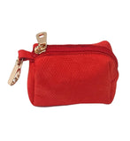 Red Luxury Dog Poo Bag Holder By The Luna Co
