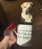 Dog Grandchild Mug By Sweet William