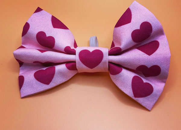 Love Heart Dog Bow Tie Handmade By Love From Betty X Urban Tails