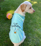 Birthday Mint Dog T-Shirt By Parisian Pet