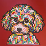 Poodle Paper-Cut Artwork By Houndy Ever After Crafts