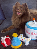 Zippy Burrow Birthday Cake Toy By Zippy Paws