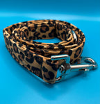 Classic Animal Print Dog Lead Handmade By Urban Tails