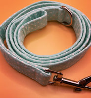 Star Struck Mint Dot Dog Lead Handmade By Love From Betty X Urban Tails