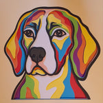 Beagle Paper-Cut Artwork By Houndy Ever After Crafts