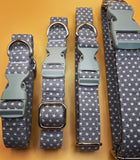 Star Struck Grey Dog Collar Handmade By Love From Betty X Urban Tails