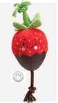 Chocolate Dipped Strawberry Dog Toy By House Of Paws
