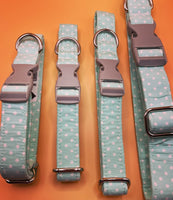 Star Struck Mint Dot Dog Collar Handmade By Love From Betty X Urban Tails