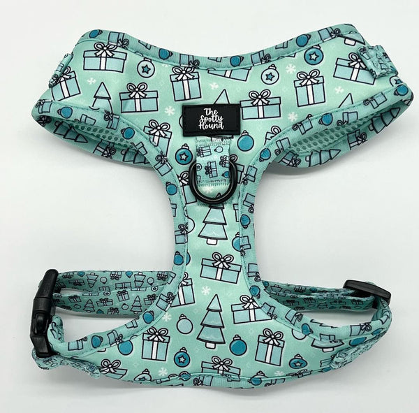 Christmas At Tiffany’s Dog Harness By The Spotty Hound