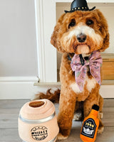 Whiskey Barrel Hide & Seek Dog Toy By Hugsmart